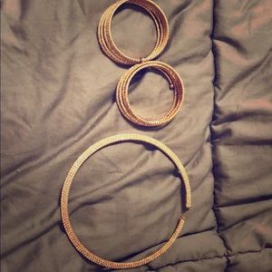 Necklace and bracelets